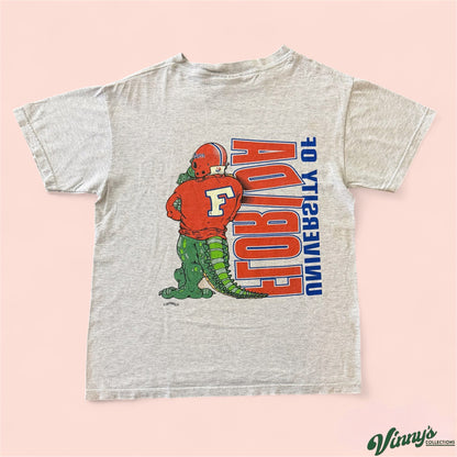 Vintage Nutmeg NCAA Florida Gators College Shirt Mens Large