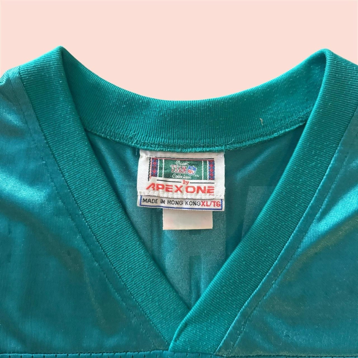 Vintage 90s Apex One NFL Miami Dolphins Dan Marino Football Jersey Mens XL