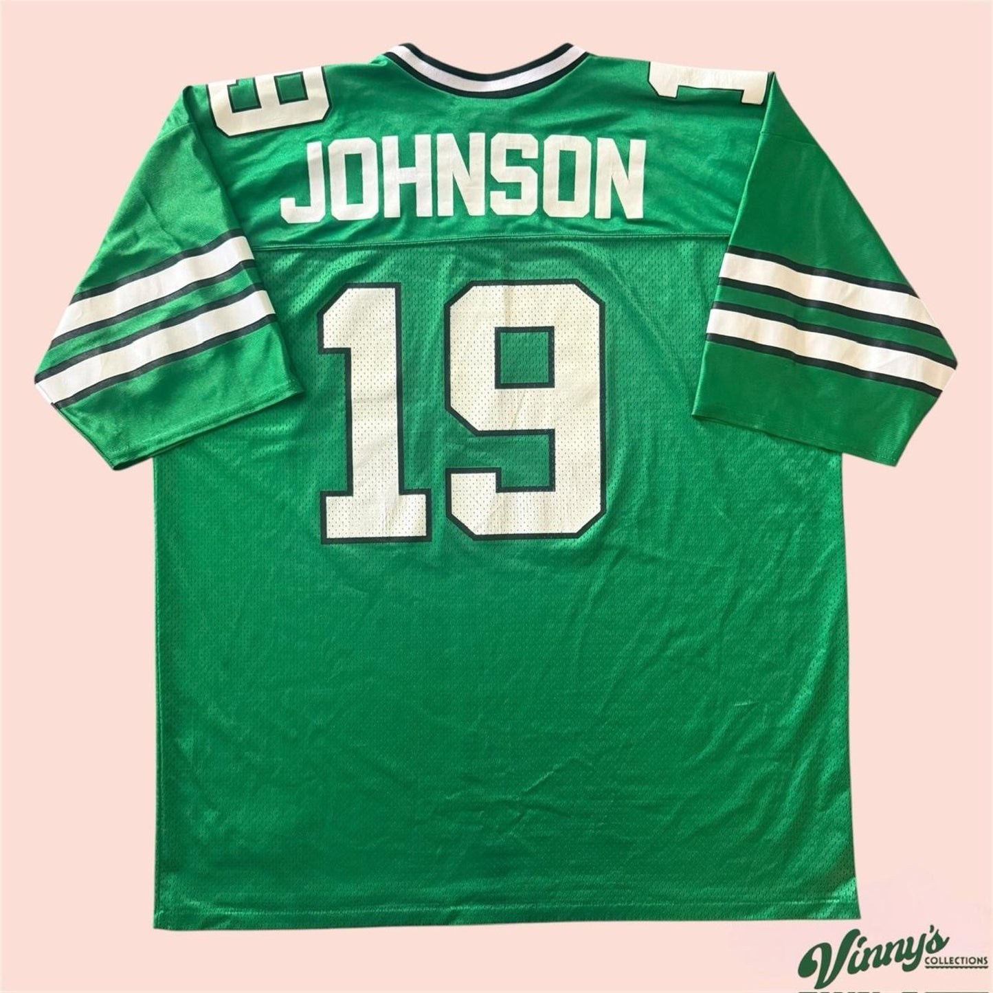 Vintage Logo Athletic NFL New York Jets Keyshawn Johnson Football Jersey Mens XL