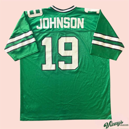 Vintage Logo Athletic NFL New York Jets Keyshawn Johnson Football Jersey Mens XL