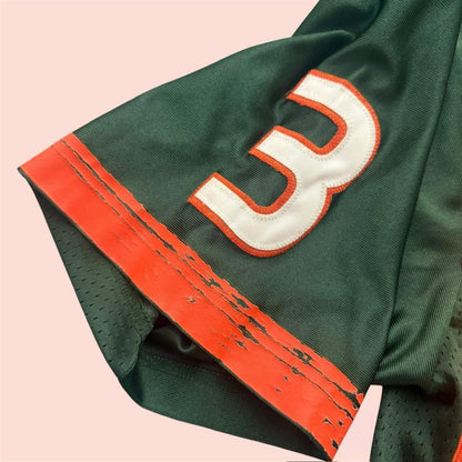 Vintage 00s Nike Miami Hurricanes Frank Gore Football Jersey Mens XL