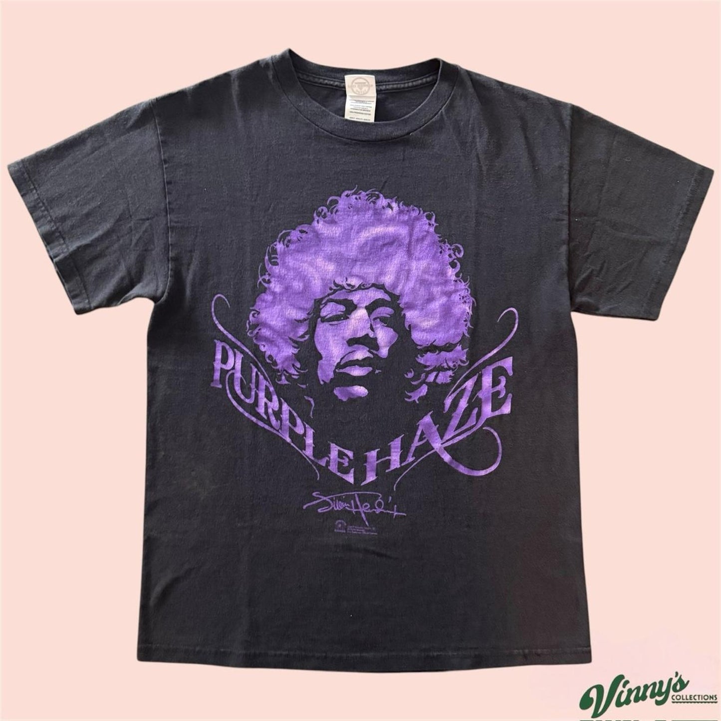 Vintage Delta Pro Jimi Hendrix Purple Haze Shirt Mens Medium
