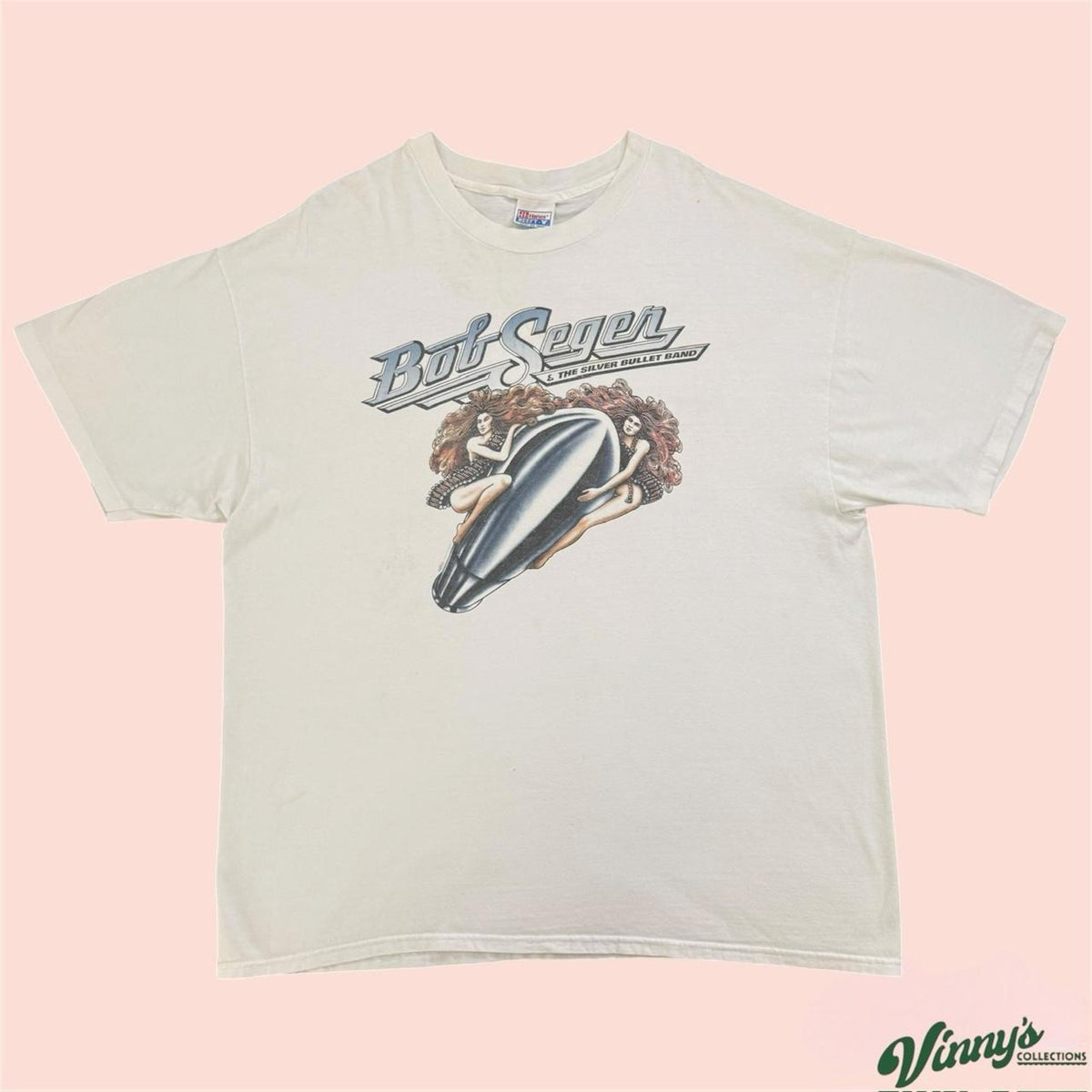 Vintage 90s Bob Seger & the Silver Bullet Band 1996 Tour Band Shirt Mens 2XL