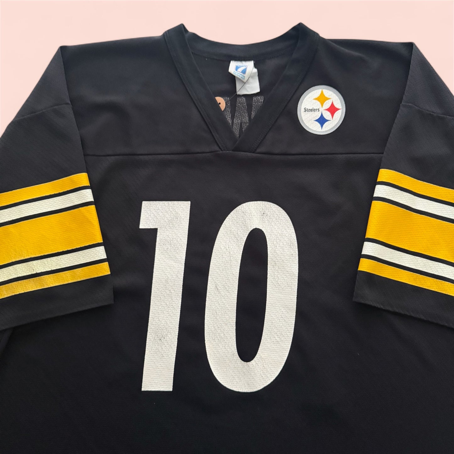 Logo 7 NFL Pittsburgh Steelers Kordell Stewart Football Jersey Mens XL