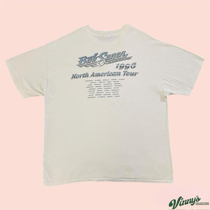 Vintage 90s Bob Seger & the Silver Bullet Band 1996 Tour Band Shirt Mens 2XL