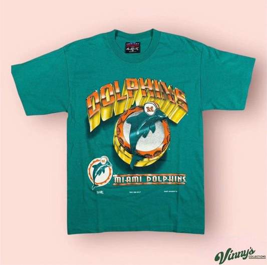 Vintage 1995 NFL Miami Dolphins Football Shirt Mens Medium