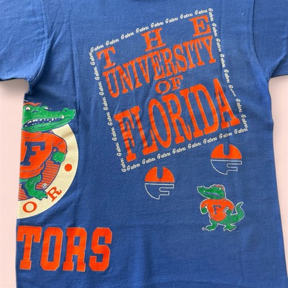 Vintage NCAA Florida Gators AOP College Shirt Mens Medium