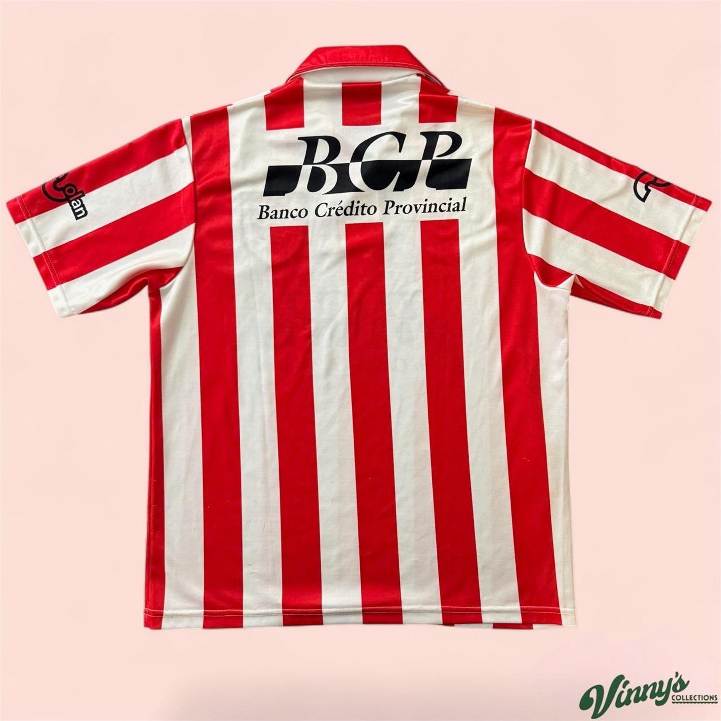 1996 Estudiantes de La Plata Argentina Home Soccer Jersey Kit Mens Large