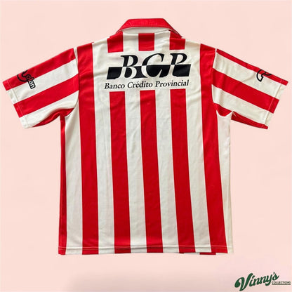 1996 Estudiantes de La Plata Argentina Home Soccer Jersey Kit Mens Large