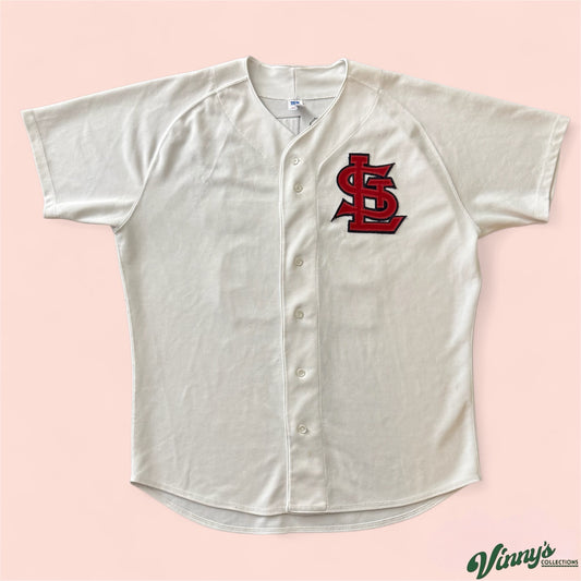 Russell Athletic MLB St Louis Cardinals Mark McGwire Baseball Jersey Mens Large