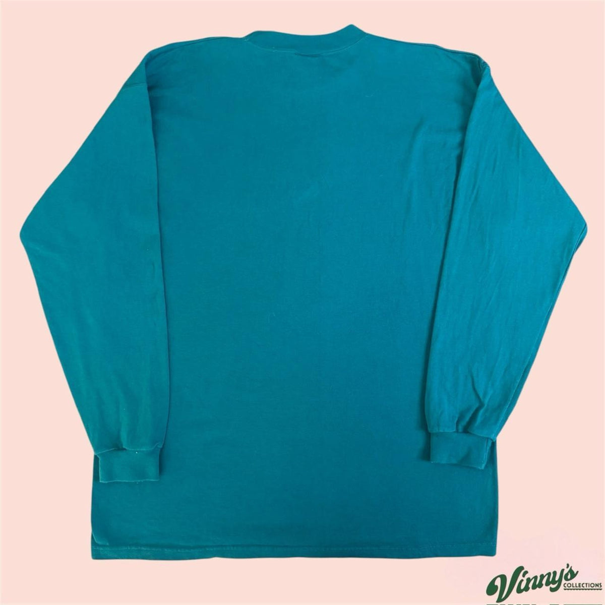 Vintage 90s ZBZ NFL Miami Dolphins Football LS Shirt Mens XL