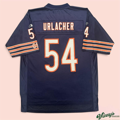 Vintage 00s NFL Reebok Chicago Bears Brian Urlacher Football Jersey Mens Large