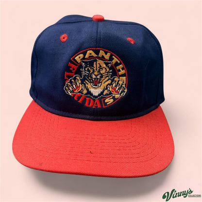Vintage NHL Florida Panthers Hockey Mens Fitted Hat 7 1/4