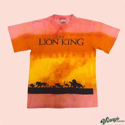 Vintage 90s Disney The Lion King AOP Shirt Mens Medium