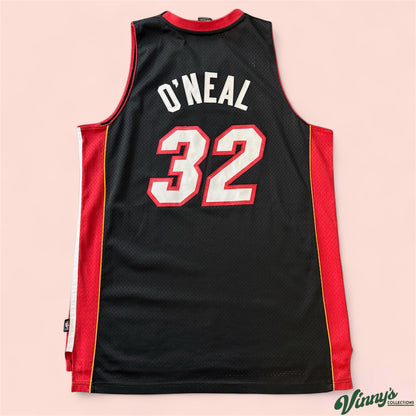 Reebok NBA Miami Heat Shaquille Oneal Shaq Basketball Jersey Mens XL