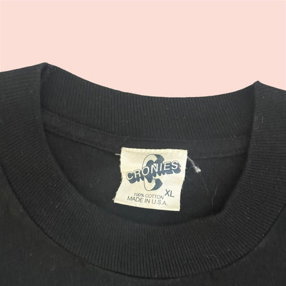 Vintage 90s Cronies Elvis Presley AOP Shirt Mens XL