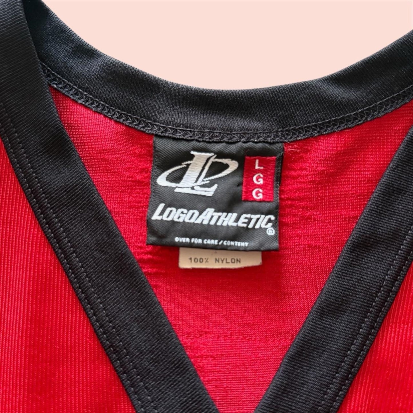 Logo Athletic NFL Tampa Bay Buccaneers Mike Alstott Red Jersey Mens Large