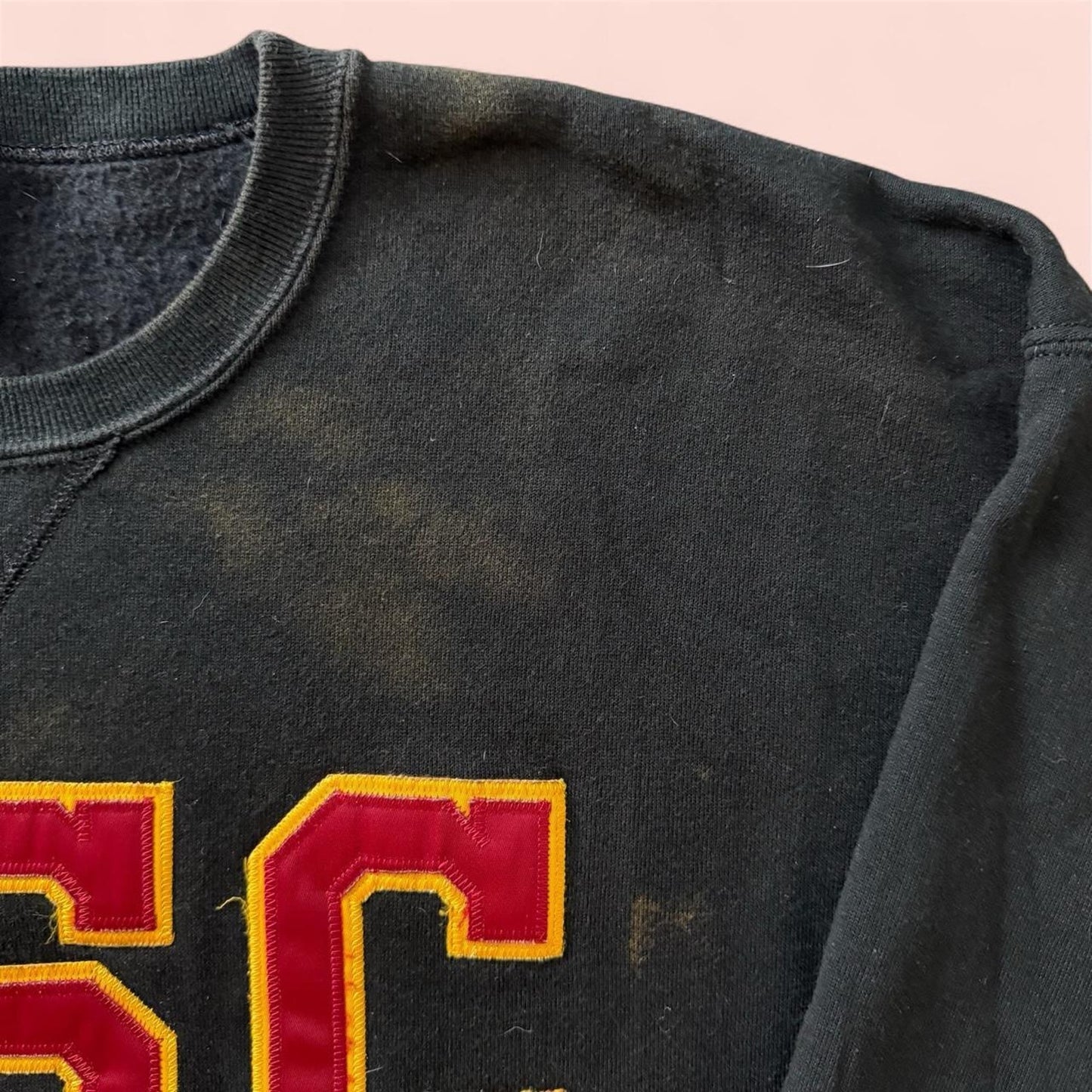 Vintage Russell Athletic USC Trojans Collge Crewneck Sweatshirt Mens XL
