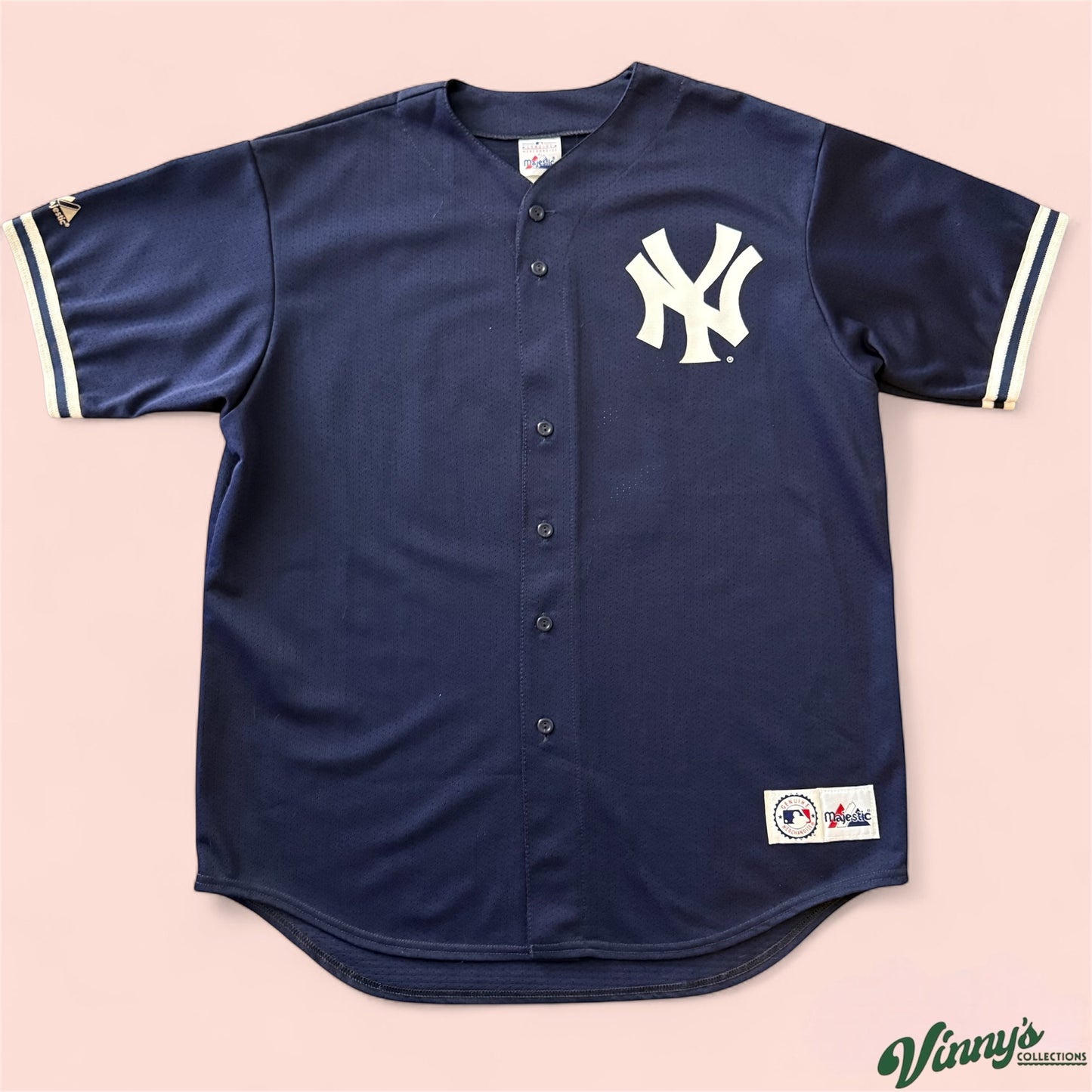 Majestic MLB New York Yankees Jason Giambi Baseball Jersey Mens XL