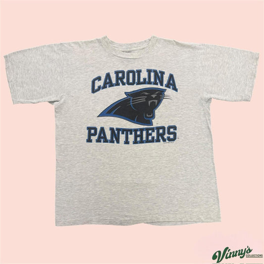 Vintage 90s NFL Competitor Carolina Panthers Football Shirt Mens XL