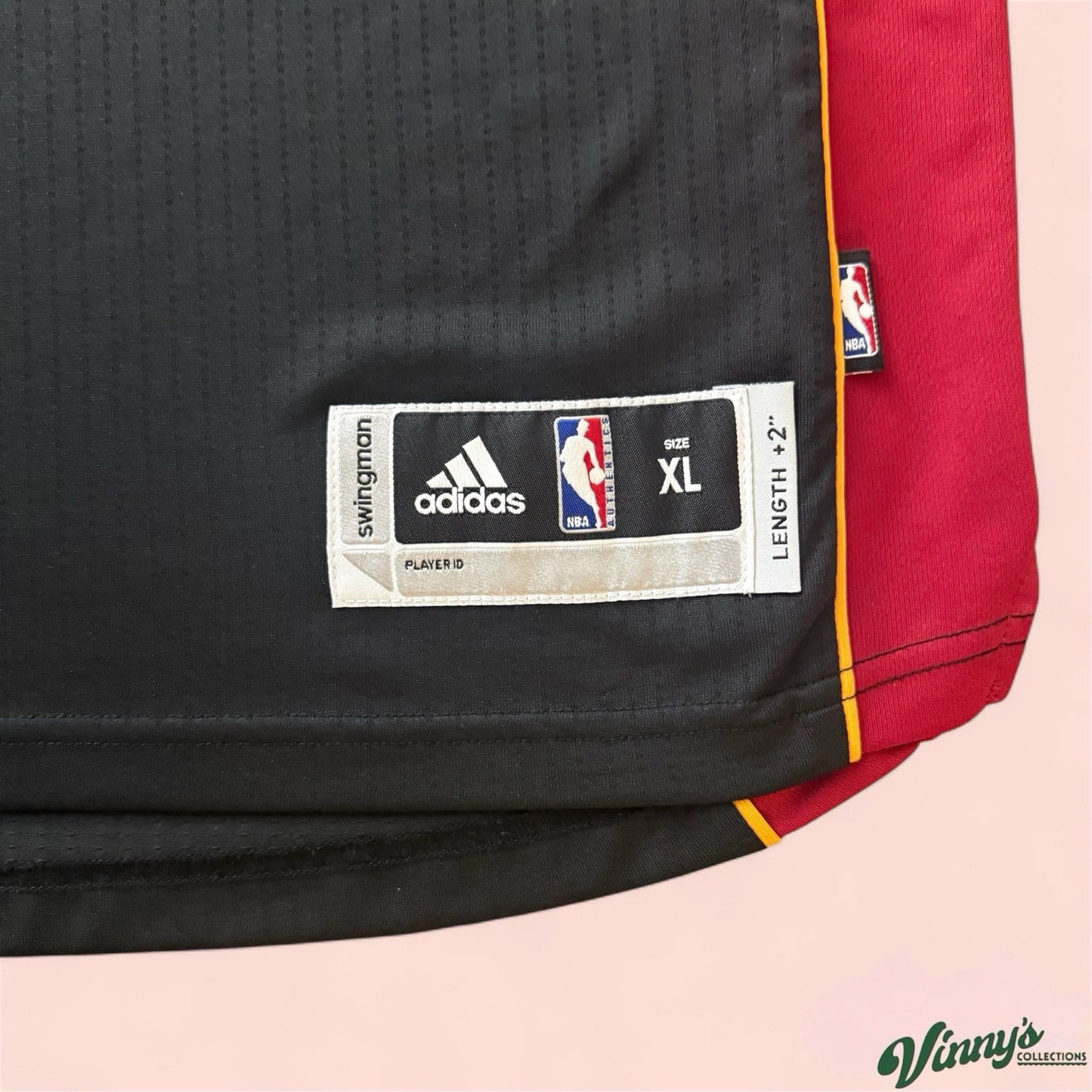 Adidas NBA Miami Heat Dwyane Wade Basketball Jersey Mens XL