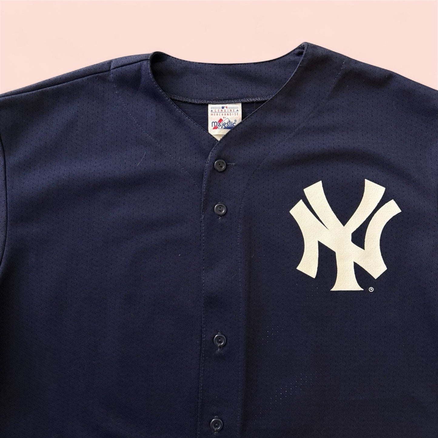 Majestic MLB New York Yankees Jason Giambi Baseball Jersey Mens XL