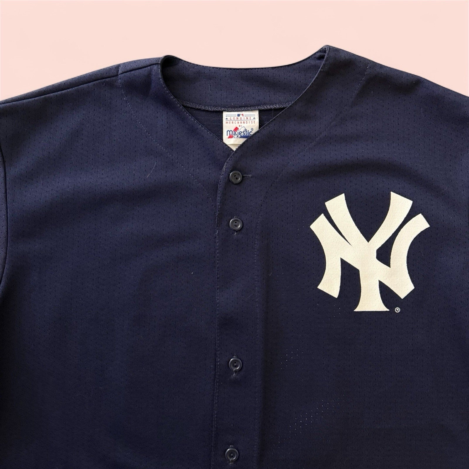 Majestic MLB New York Yankees Jason Giambi Baseball Jersey Mens XL