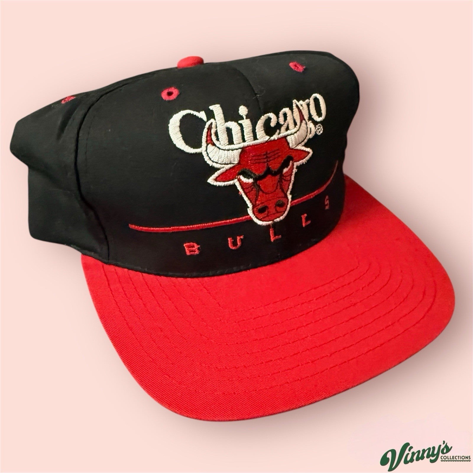 Vintage NBA Chicago Bulls Basketball SnapBack Hat Cap