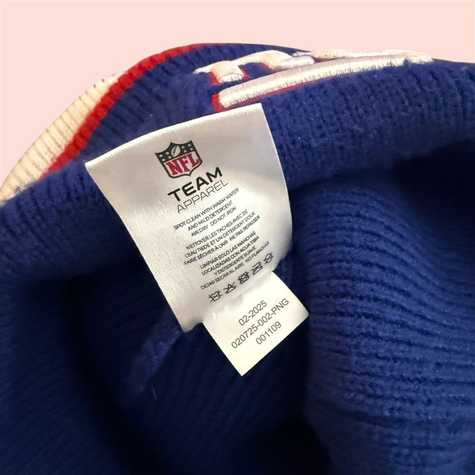 NFL New York Giants Football Beanie