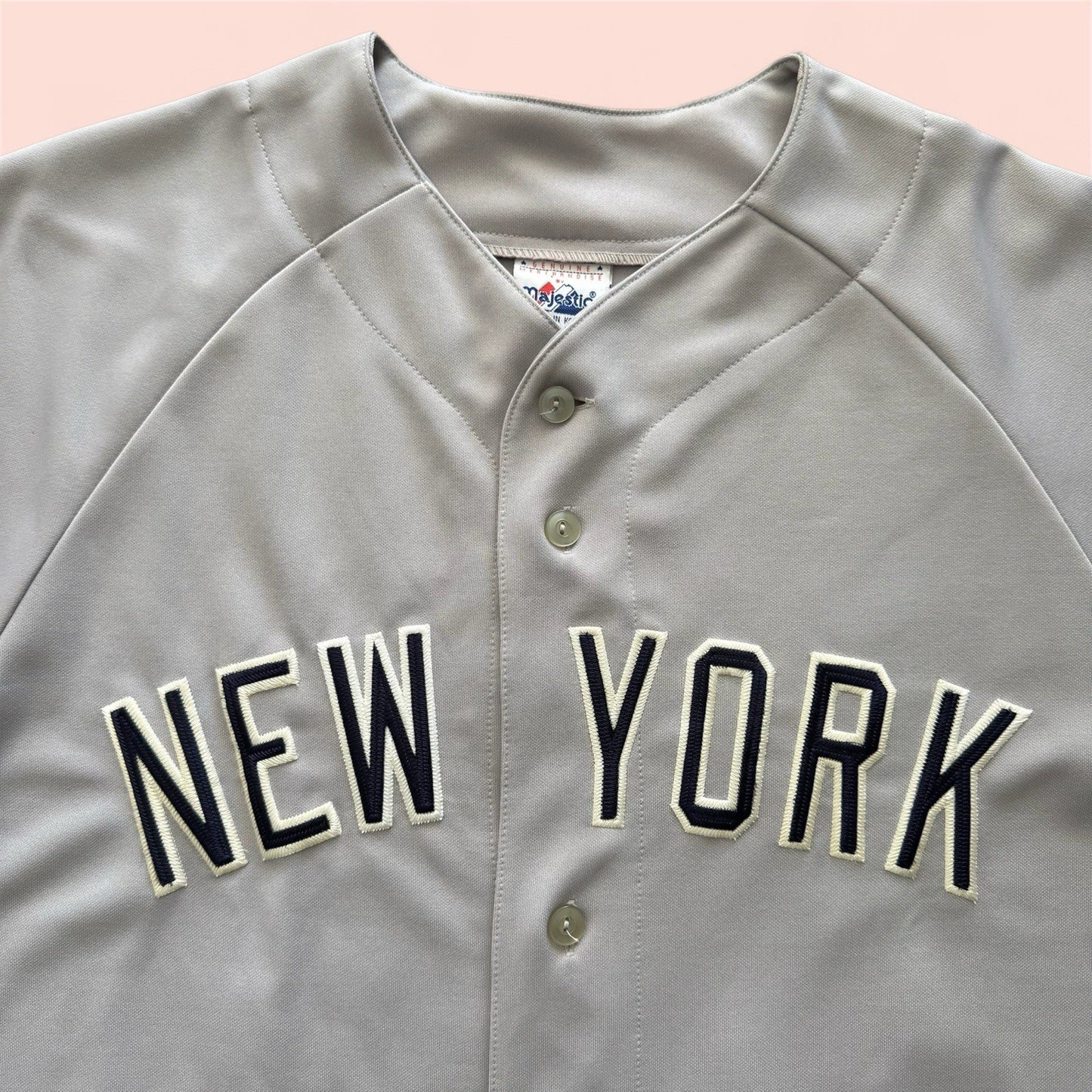 Majestic MLB New York Yankees Bernie Williams Baseball Jersey Mens XL