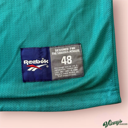 Reebok NFL Miami Dolphins Kareem Abdul Jabbar Football Jersey Mens Large 48