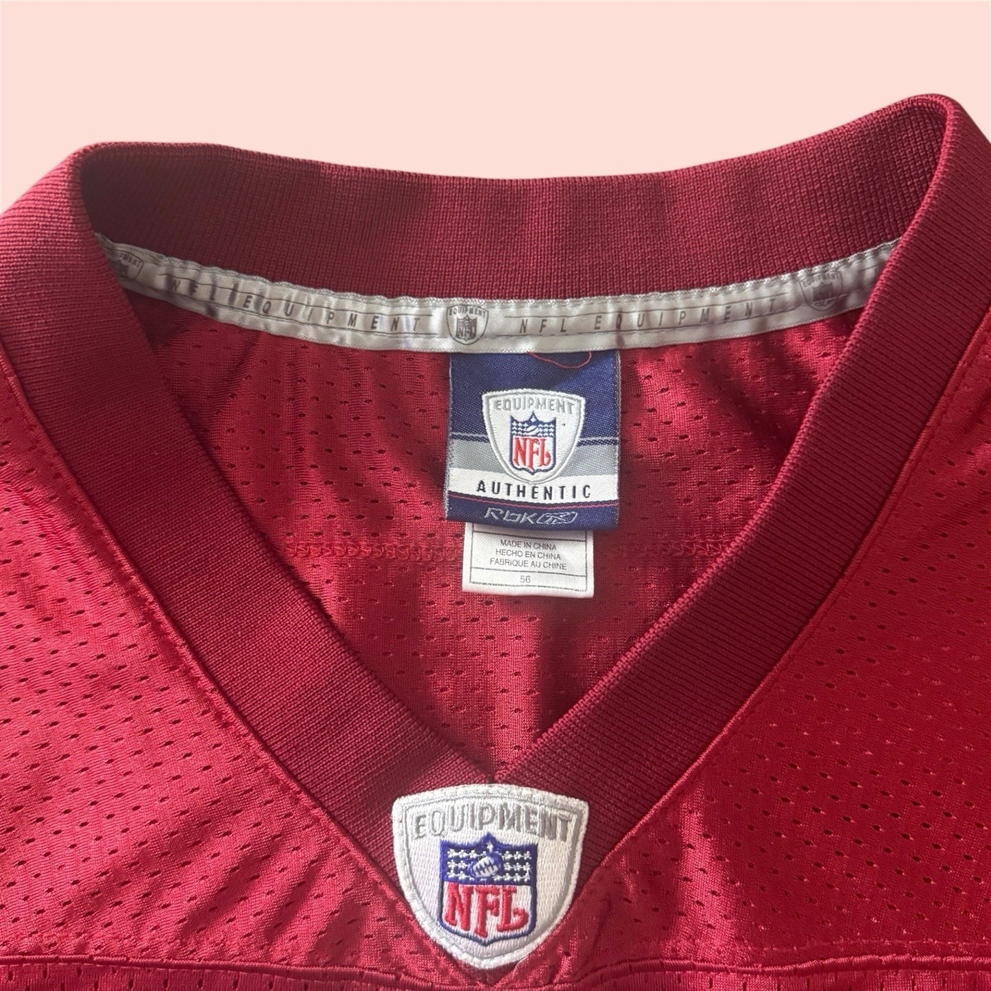 Reebok NFL San Francisco 49ers Frank Gore Football Jersey Mens 56 2XL