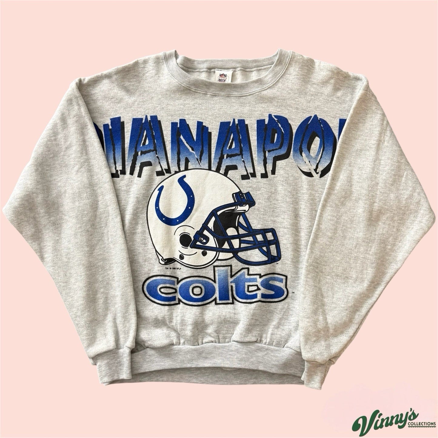 Vintage 1996 NFL Indianapolis Colts Football Sweatshirt Mens XL