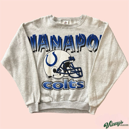 Vintage 1996 NFL Indianapolis Colts Football Sweatshirt Mens XL