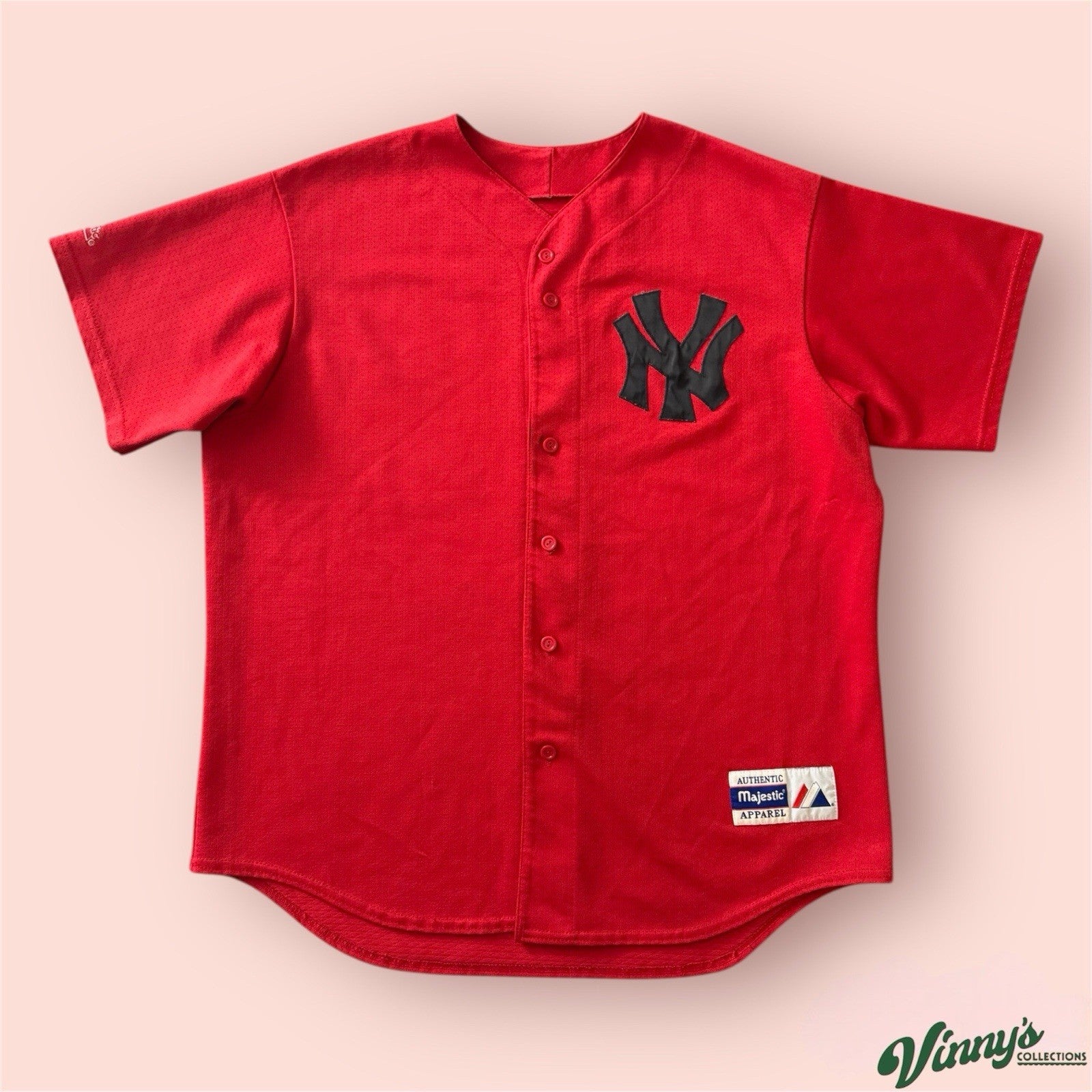 Majestic MLB New York Yankees Baseball Jersey Mens XL
