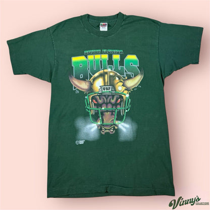 Vintage NCAA South Florida USF Bulls College Shirt Mens Large
