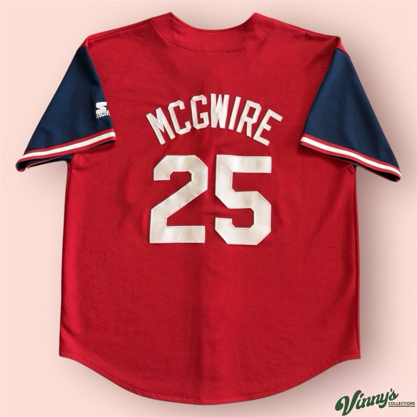 Starter MLB St Louis Cardinals Mark McGwire Baseball Jersey Mens XL