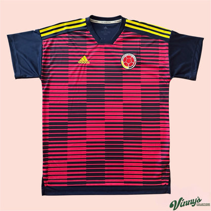 Adidas Parlay 2018 Colombia Training Soccer Kit Jersey Mens Large