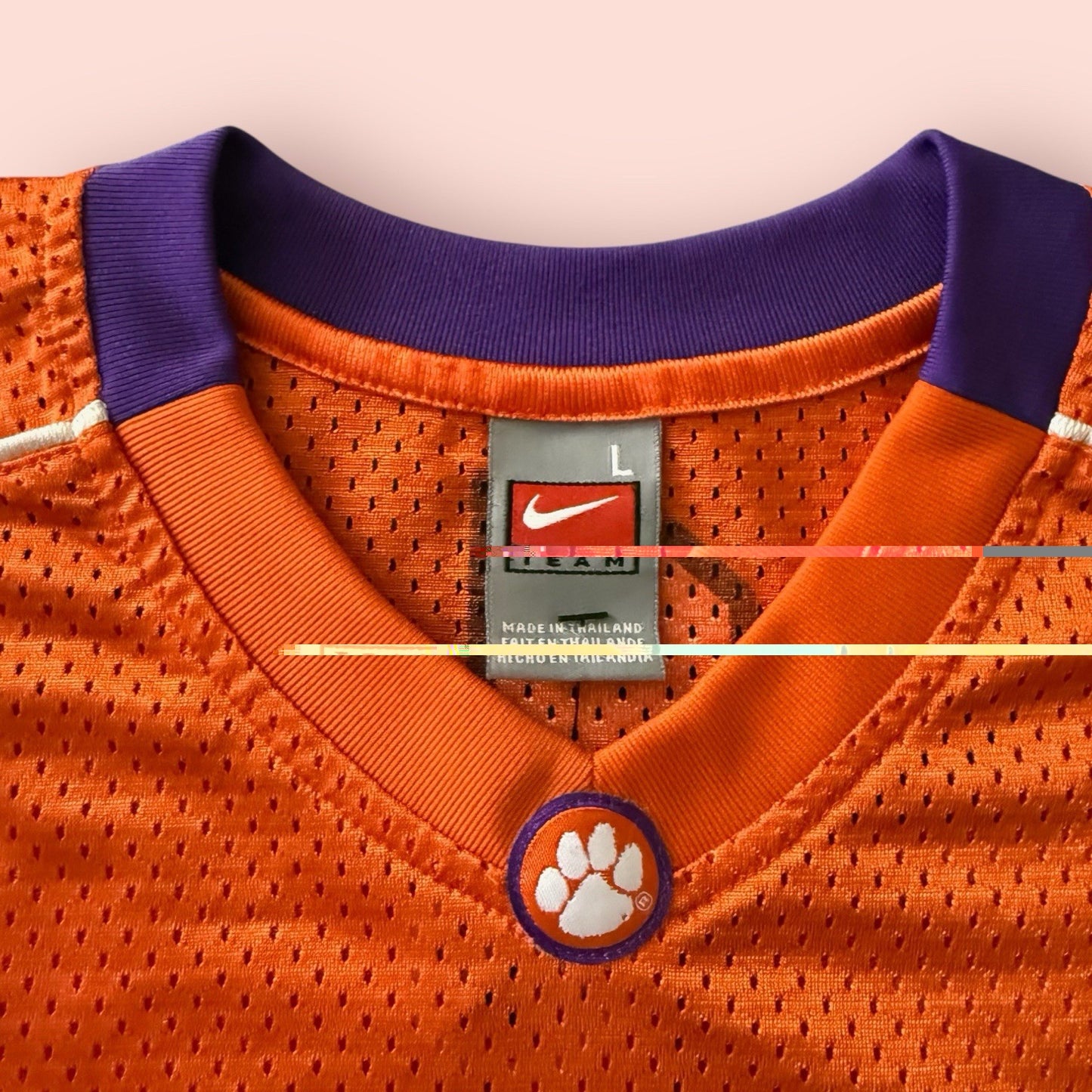 Nike NCAA Clemson Tigers College Football Jersey Youth Large