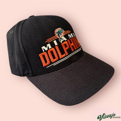 Vintage Twins Enterprise NFL Miami Dolphins Football SnapBack Hat