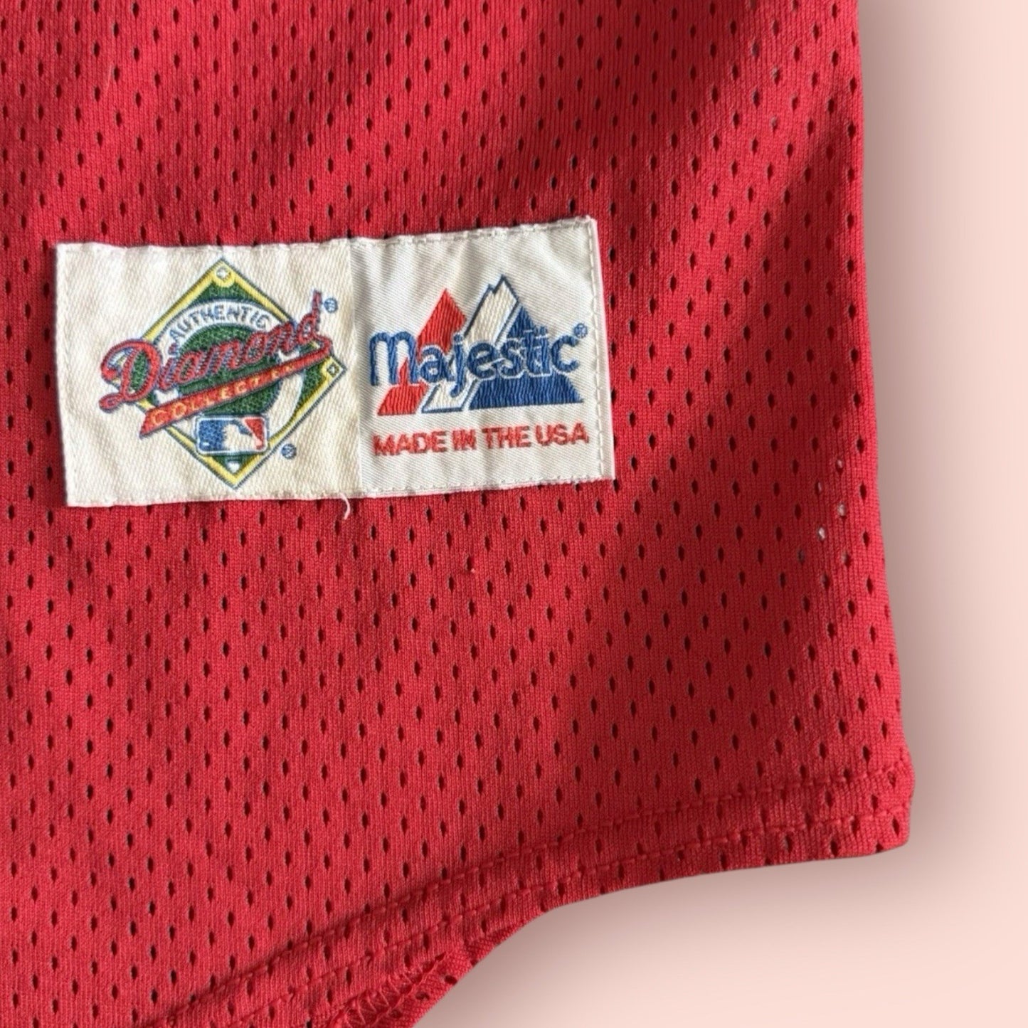 Majestic MLB St Louis Cardinals Baseball Jersey Mens Large