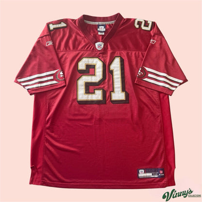 Reebok NFL San Francisco 49ers Frank Gore Football Jersey Mens 56 2XL