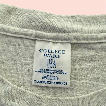 Vintage College Ware NCAA Miami Hurricanes College Shirt Mens XL
