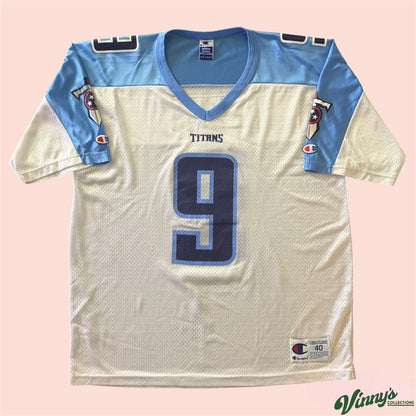 Champion NFL Tennessee Titans Steve McNair Football Jersey Mens 40 Medium