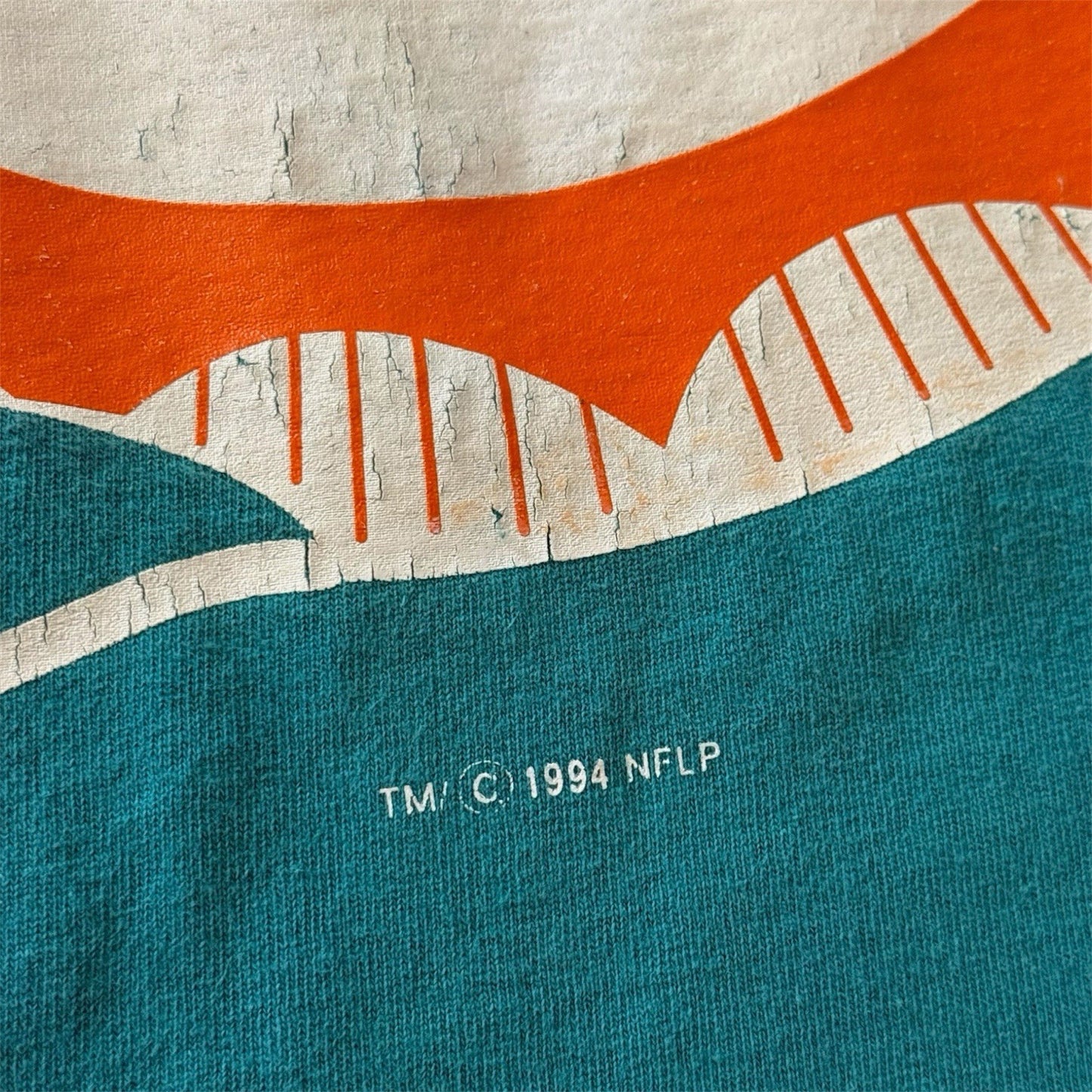 Vintage 1994 Starter NFL Miami Dolphins Football Shirt Mens Large