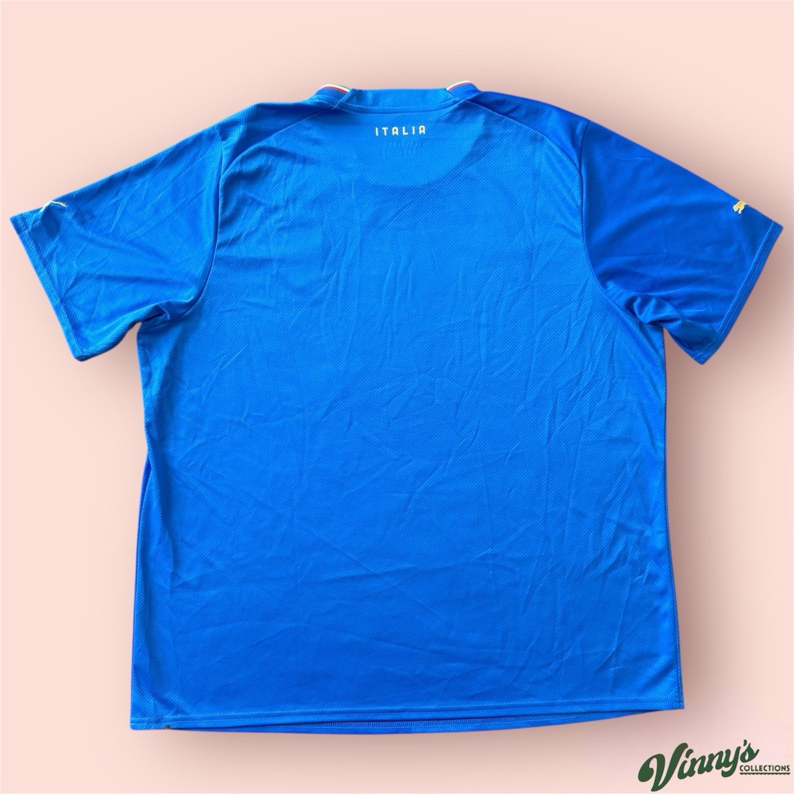 Puma 2022 Italy National Home Soccer Kit Jersey Mens 2XL