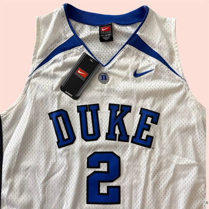 NWT Nike NCAA Duke Blue Devils #2 College Basketball Jersey Mens 2XL