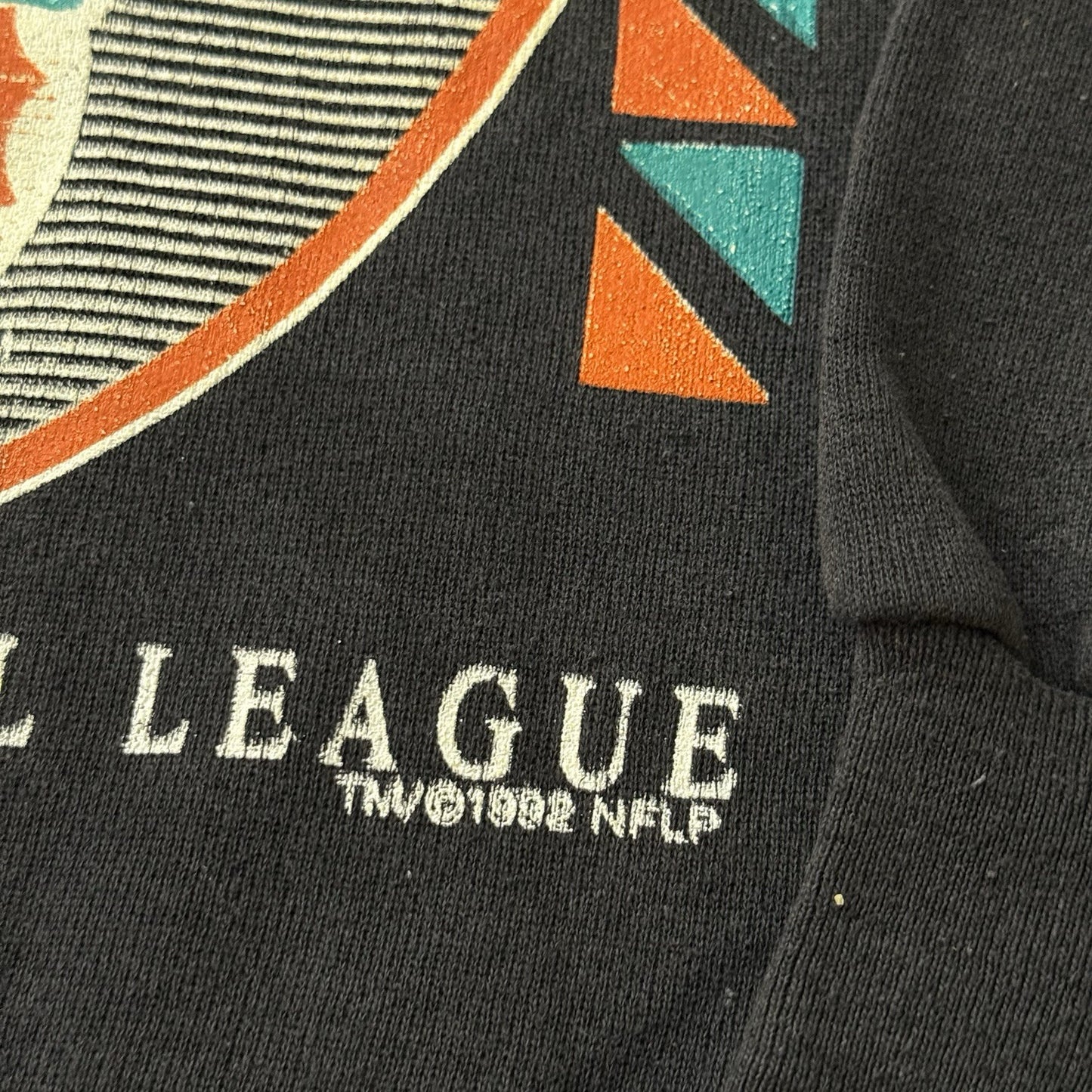 Vintage 1992 Tultex NFL Miami Dolphins Football Sweatshirt Mens Medium