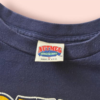 Vintage Nutmeg NCAA Michigan Wolverines College Shirt Mens XL