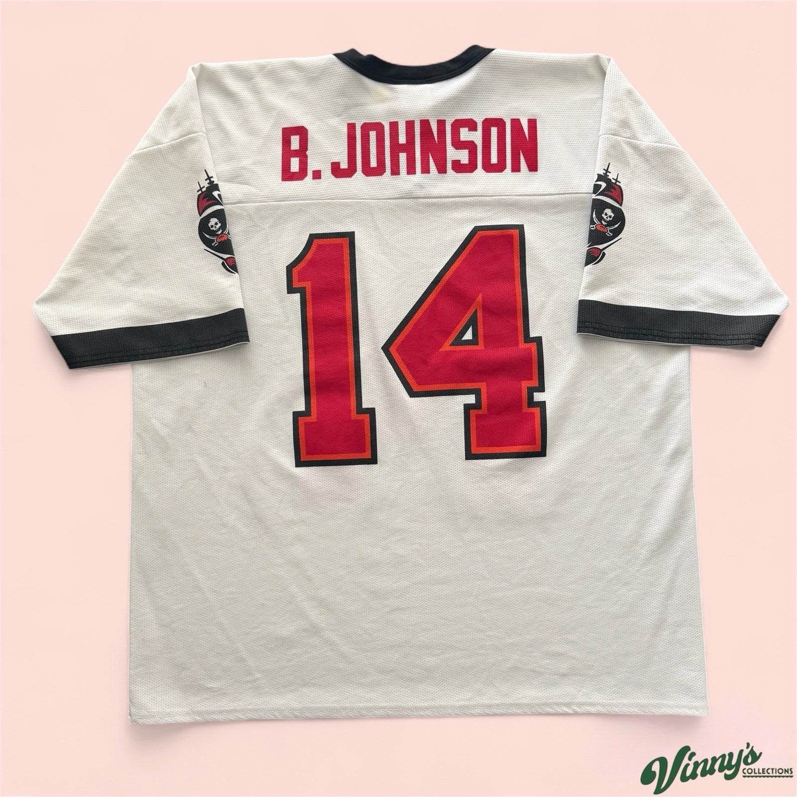 Logo Athletic NFL Tampa Buccaneers Brad Johnson Football Jersey Mens XL